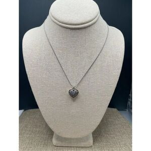 Brighton "One Love" Crystal Magnetic Heart Pendant Necklace
